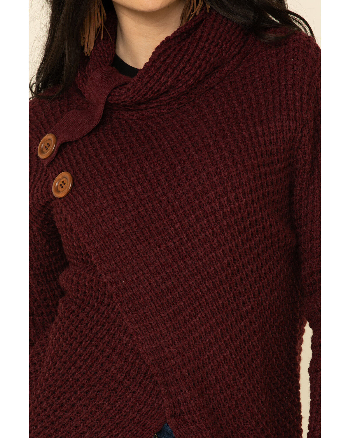 maroon sweater women's