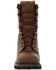 Image #4 - Georgia Boot Men's 9" AMP LT Logger Insulated Waterproof Work Boots - Composite Toe, Brown, hi-res