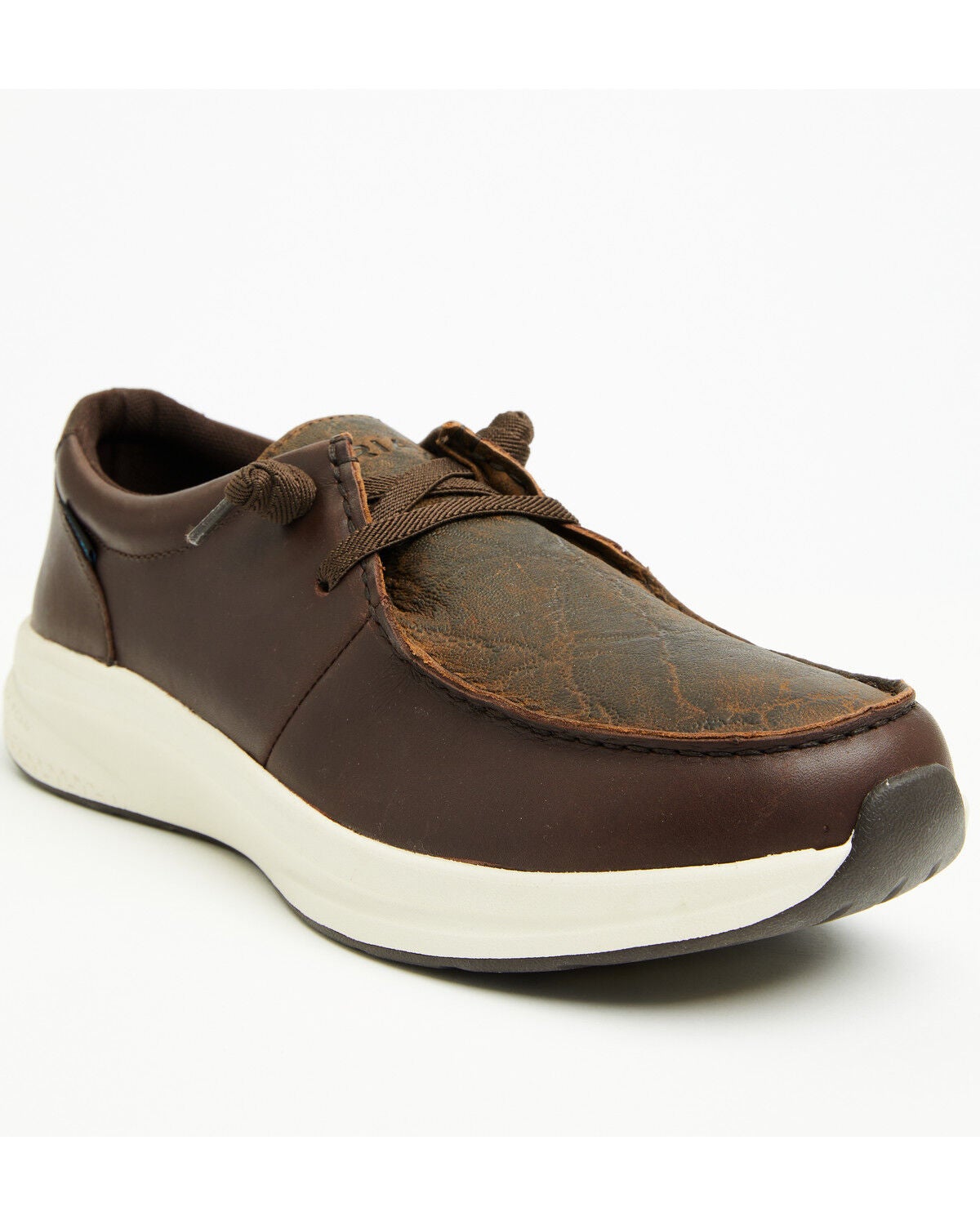 Image #1 - Ariat Men's Buckeye Waterproof Casual Shoes - Moc Toe, Brown, hi-res