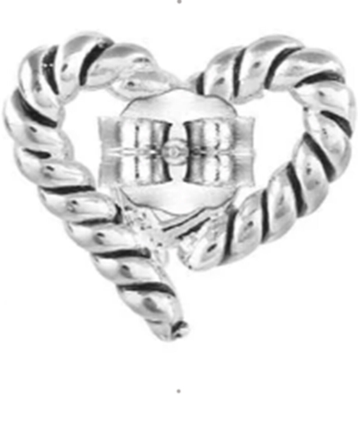 Image #2 - Montana Silversmiths Women's Silver Flirty Love Jewelry Set - 2 Piece, Silver, hi-res