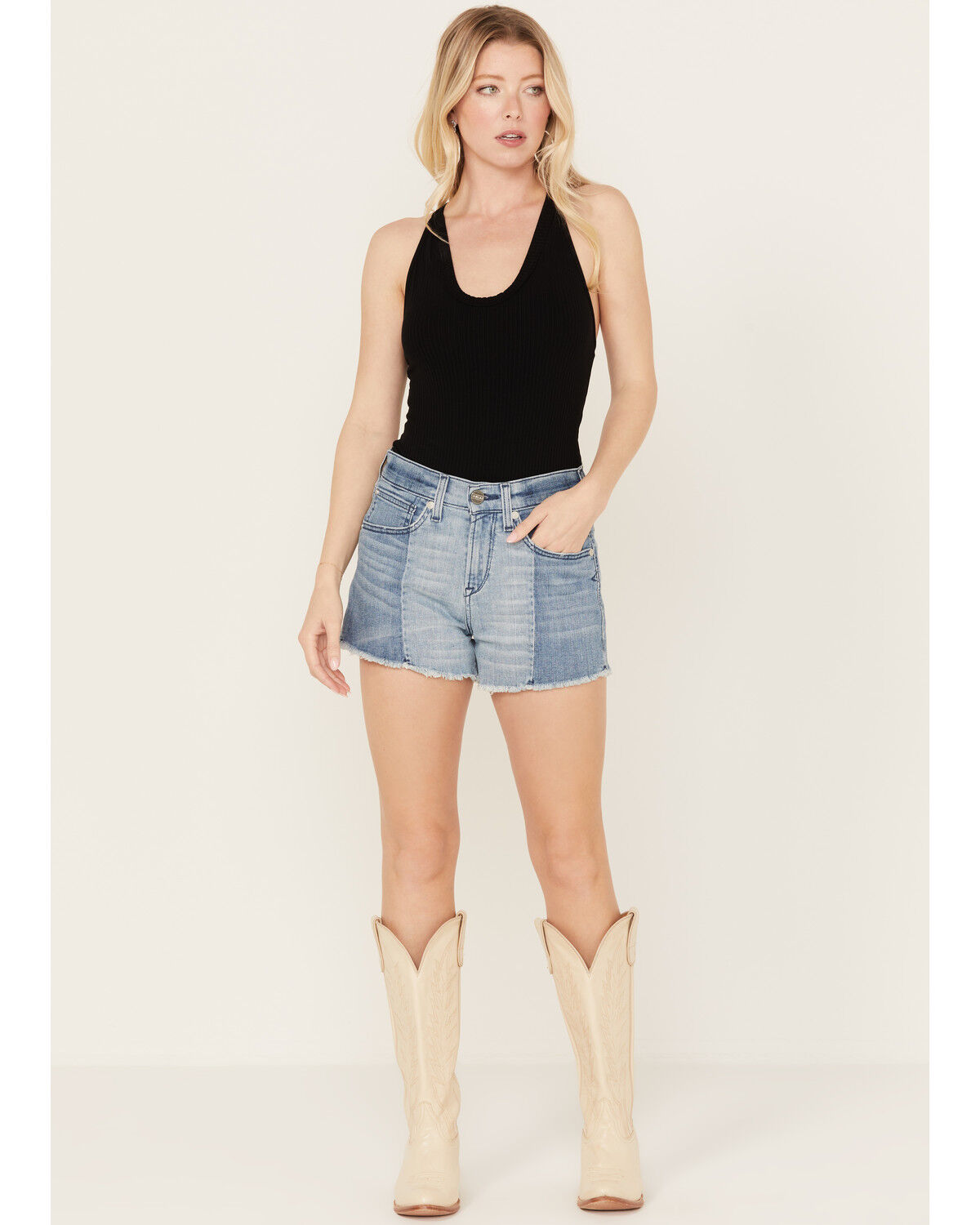 Image #1 - Ariat Women's Jazmine 3" Shorts, , hi-res