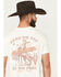 Image #4 - Panhandle Slim Men's Head 'Em Off Short Sleeve Graphic T-Shirt, Natural, hi-res