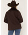 Image #4 - Wrangler Women's Sherpa Lined Button-Down Coat, Brown, hi-res