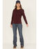 Image #1 - Ariat Women's FR Mid Rise Durastretch Duralight Ella Bootcut Jeans, Indigo, hi-res