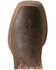 Image #4 - Ariat Men's Oakwood Western Boots - Broad Square Toe, Grey, hi-res