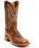 Image #1 - Justin Women's Peyton Western Boots - Broad Square Toe, Brown, hi-res