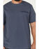 Image #3 - Lucky Brand Workwear Men's Core Logo Short Sleeve T-Shirt, Navy, hi-res