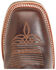 Image #5 - Double H Men's Casino Western Boots - Broad Square Toe, Brown, hi-res