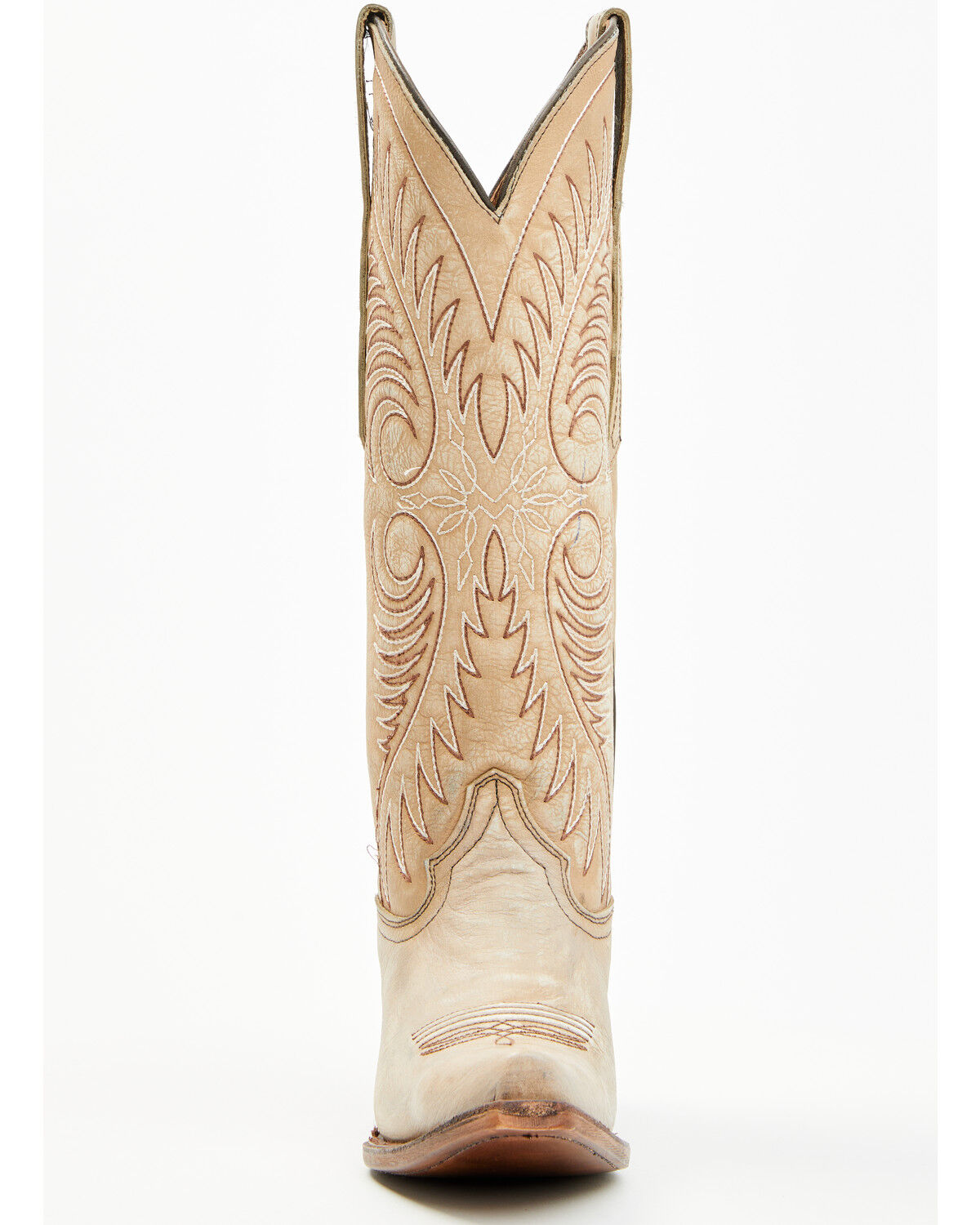 Image #4 - Circle G Women's Tall Western Boots - Snip Toe, Sand, hi-res