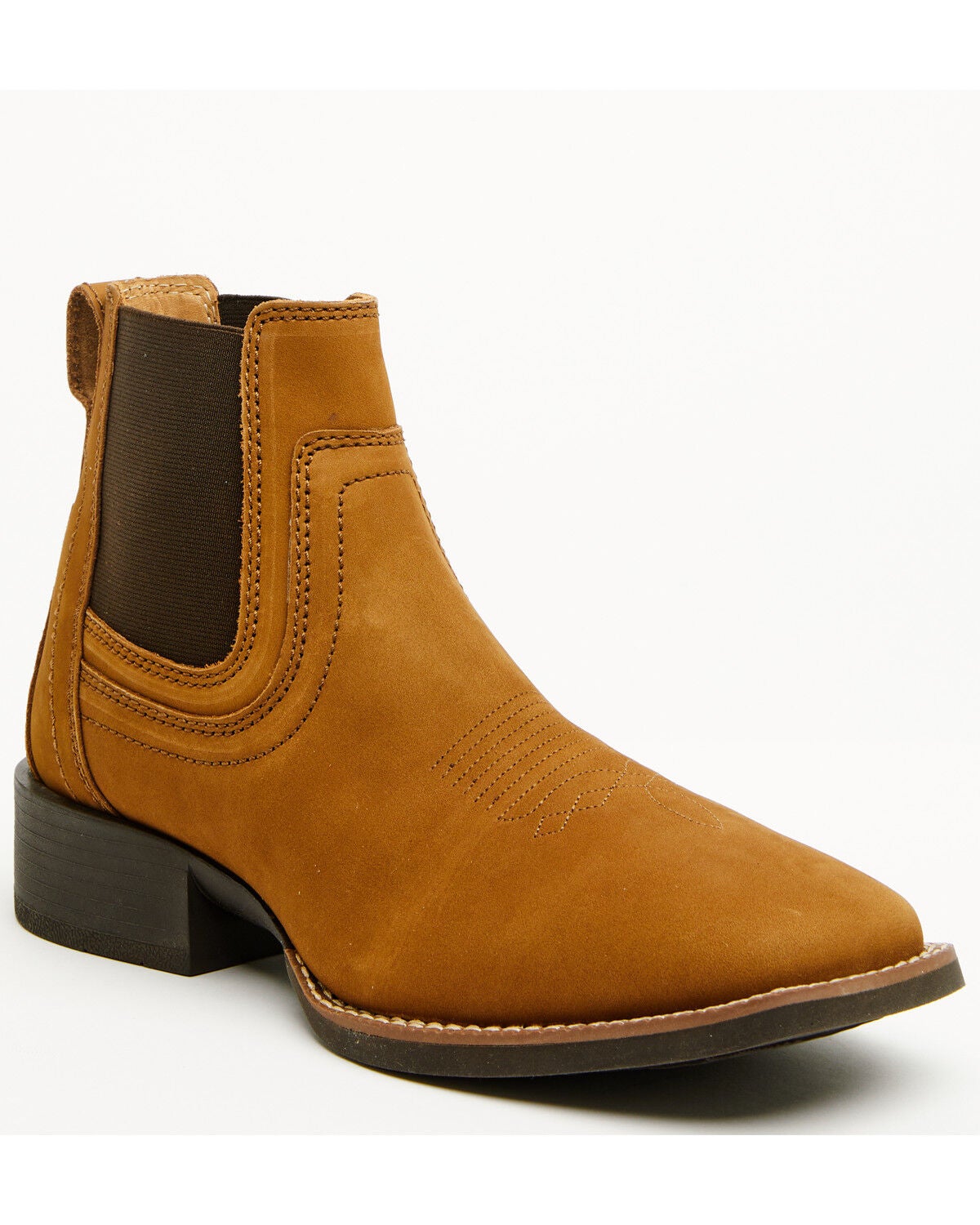 Cody James Men's Ace&trade; Chelsea Boots - Broad Square Toe, Brown, hi-res