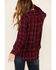 Flag & Anthem Women's Mica Classic Plaid Long Sleeve Button-Down Western Core Shirt , Red, hi-res
