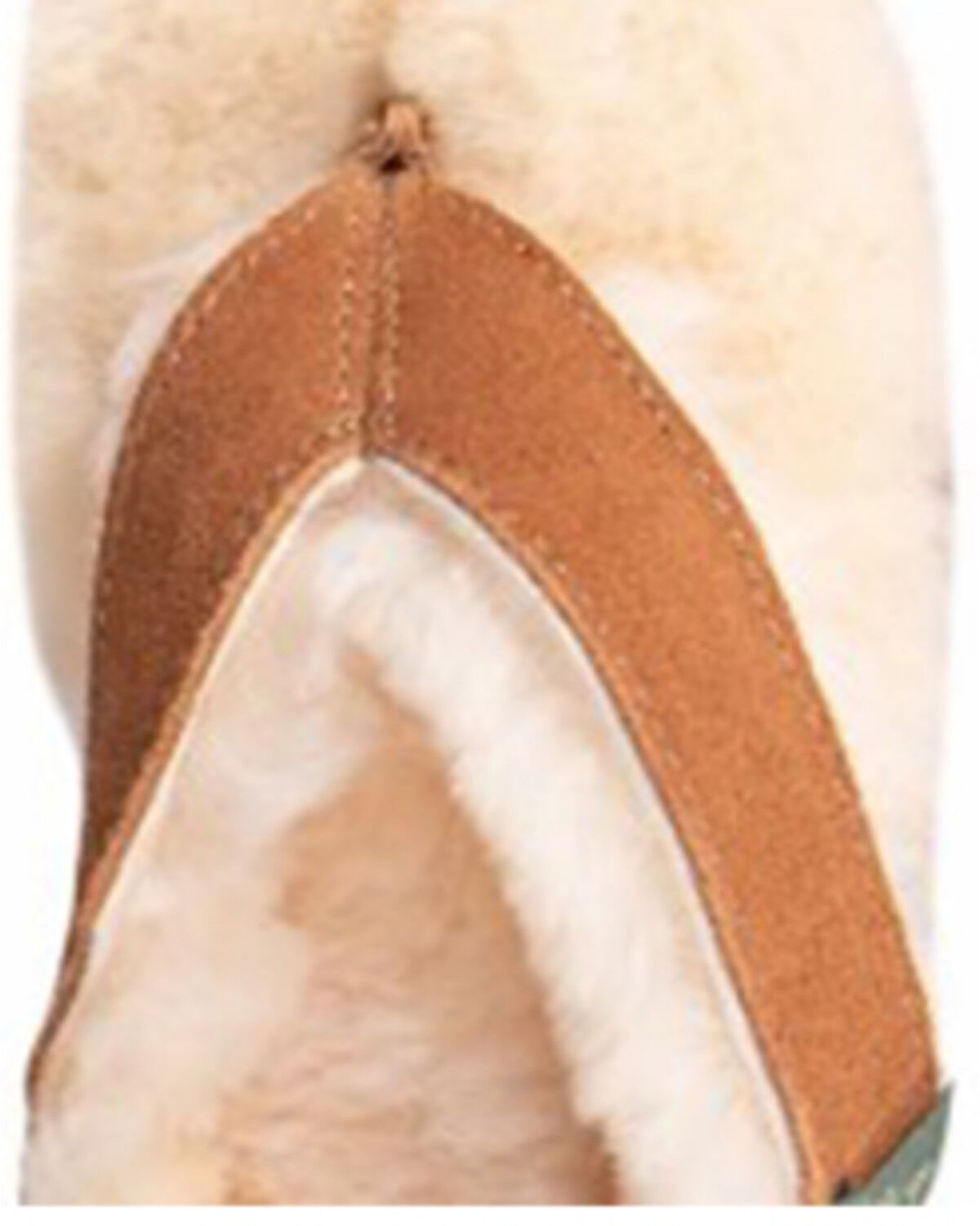 Image #5 - Cloud Nine Women's Sheepskin Lined Flip Flops, Chestnut, hi-res