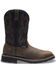 Image #2 - Wolverine Men's Rancher Waterproof Wellington Work Boots - Steel Toe, Brown, hi-res