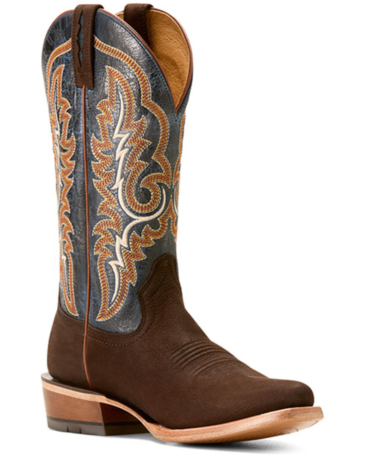 Image #1 - Ariat Men's Futurity Relentless Bama Fury Western Boots - Square Toe, Brown, hi-res