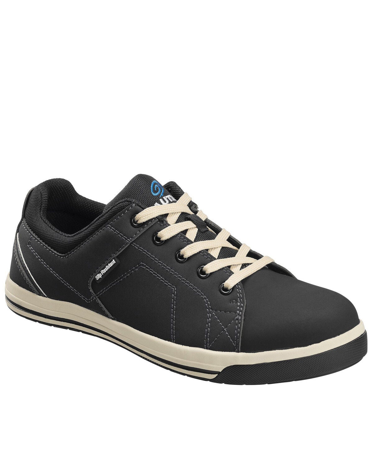Nautilus Men's Westside Work Shoes - Steel Toe, Black, hi-res