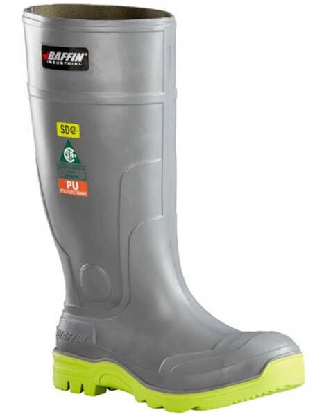Baffin Men's Duralife Brutus (STP) Waterproof Work Boots - Steel Toe , Charcoal, hi-res