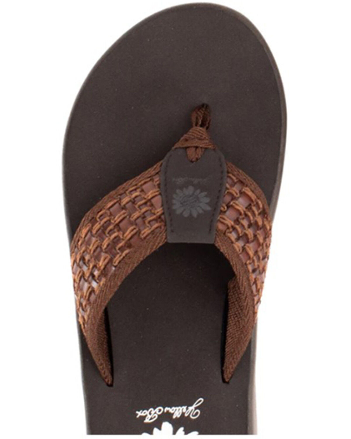 Image #3 - Yellow Box Women's Gracia Flip-Flops, Brown, hi-res