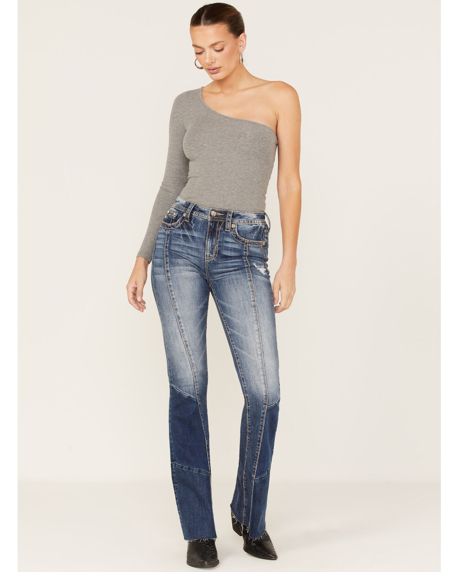 Miss me on sale wide leg jeans