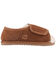 Image #2 - Lamo Footwear Women's Apma Open Toe Wrap Wide Slippers, Chestnut, hi-res