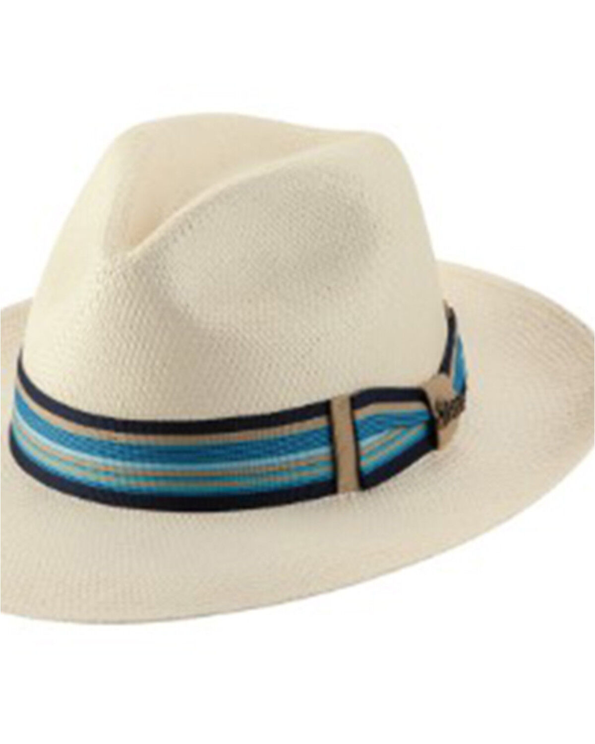 Image #1 - Bullhide Men's Coastline Straw Fedora, Natural, hi-res