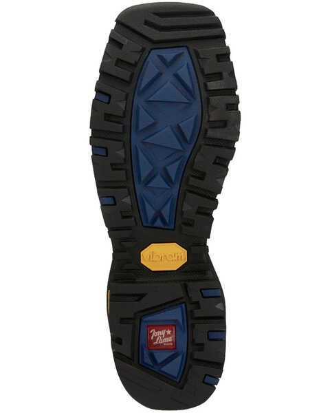 Image #7 - Tony Lama Men's Roustabout Brick Western Work Boots - Soft Toe, Cognac, hi-res