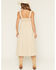 Image #4 - Listicle Floral Wallpaper Print Sleeveless Midi Dress, Sage, hi-res