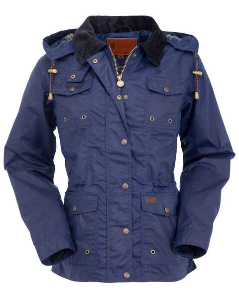 Outback Trading Co. Women's Jill-A-Roo Jacket - Plus, Navy, hi-res