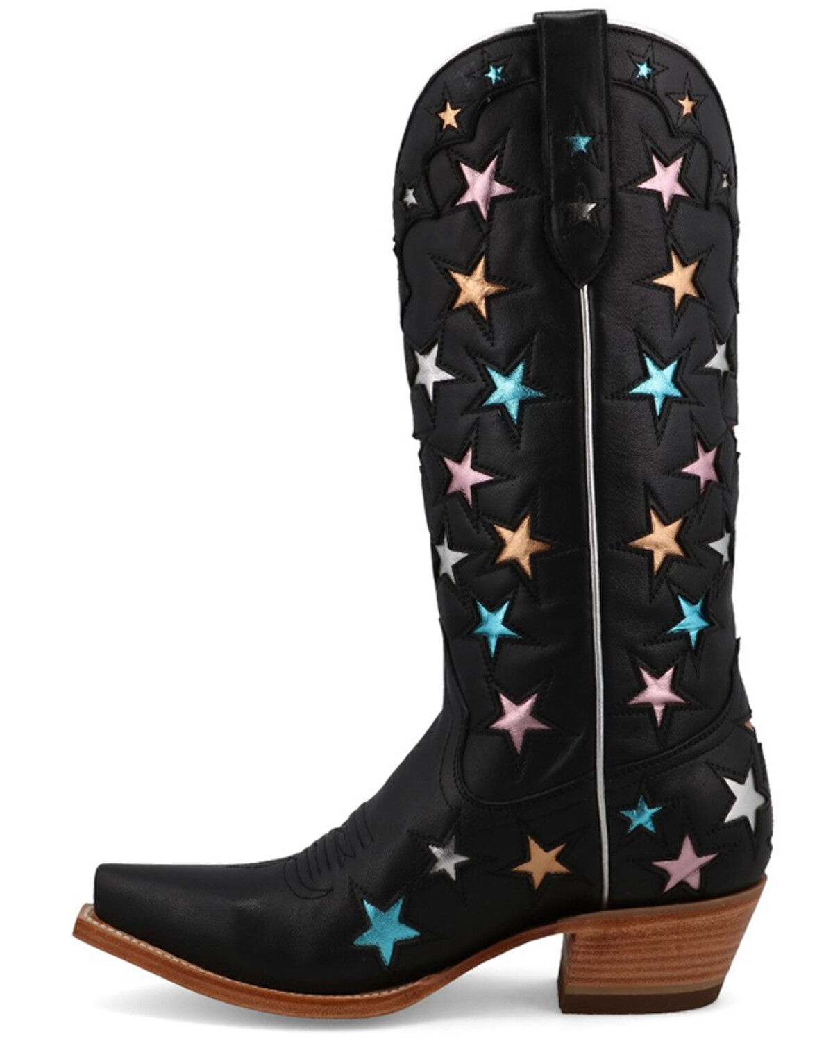 Image #3 - Black Star Women's Houston Western Boots - Snip Toe, Multi, hi-res