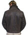 Image #2 - Scully Zip-Out Front & Collar Lambskin Jacket, Brown, hi-res