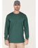 Image #1 - Hawx Men's Quality Goods Logo Graphic Work T-Shirt , Dark Green, hi-res