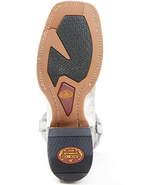 Image #7 - El Dorado Men's Natural Ring Tail Lizard Exotic Western Boots - Broad Square Toe, Natural, hi-res