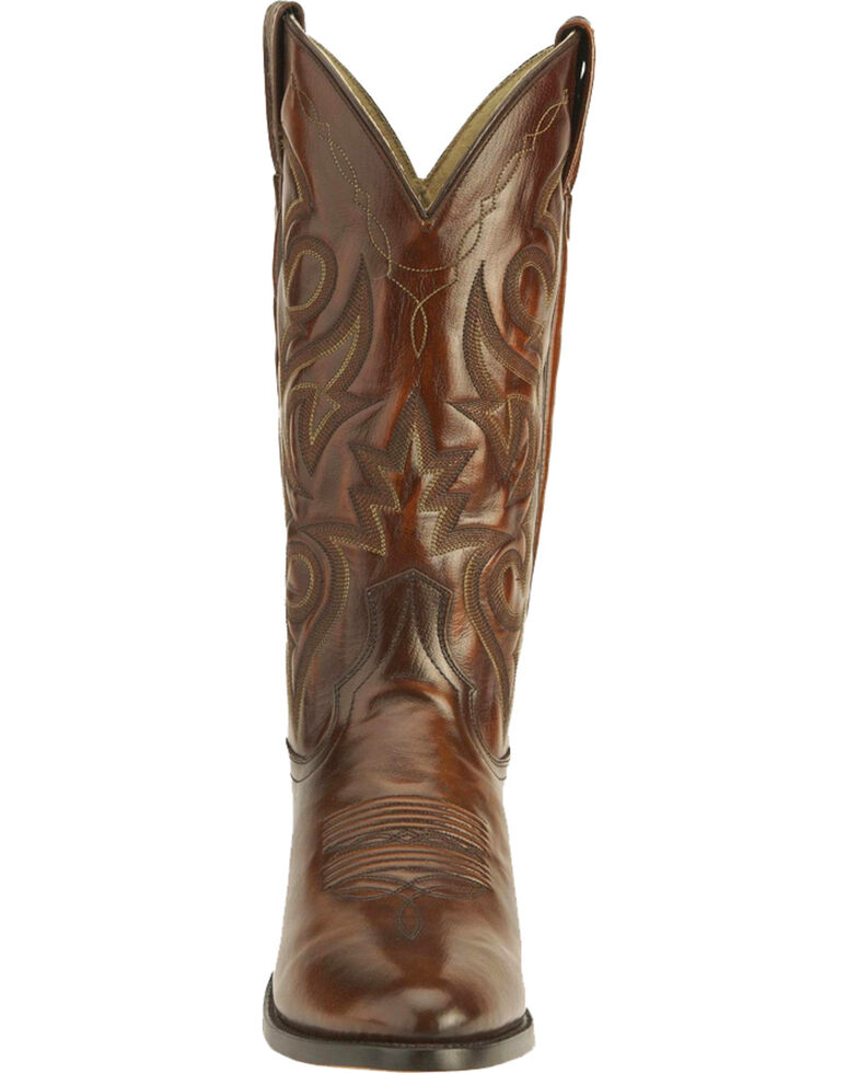 Dan Post Men's Mignon Leather Cowboy Boots - Medium Toe, Tan, hi-res