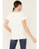 Image #4 - Tasha Polizzi Women's Title Watercolor Desert Scene Logo Graphic Tee, Ivory, hi-res