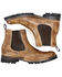 Image #4 - Bed Stu Men's Brady Trek Chelsea Ankle Boots - Round Toe, Tan, hi-res