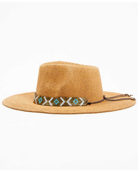Image #3 - Nikki Beach Women's Straw Rancher Hat , , hi-res