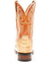 Image #5 - Dan Post Men's Tan Caiman Belly Western Boots - Broad Square Toe, Tan, hi-res