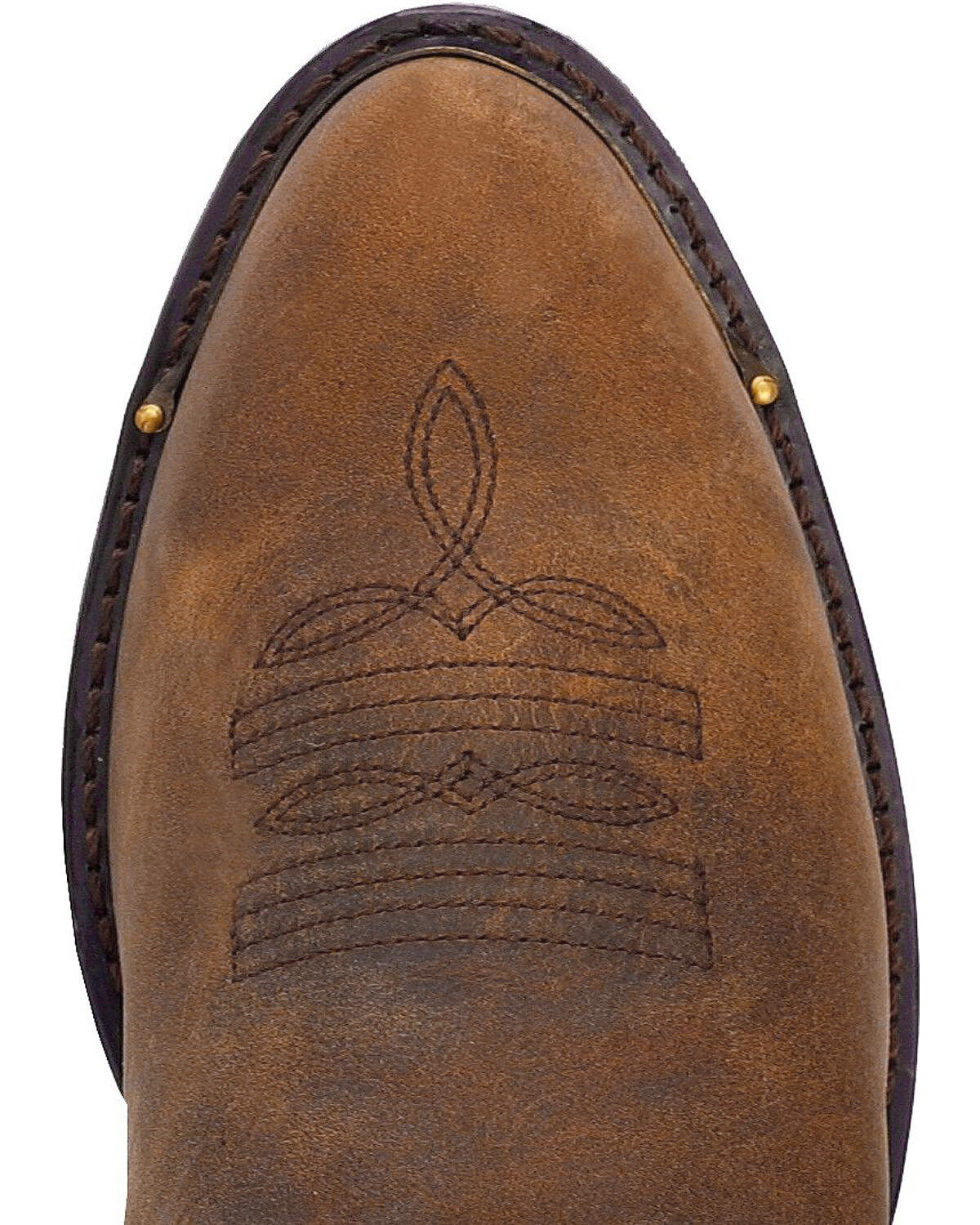 Image #6 - Durango Women's Slouch Western Boots - Round Toe, Earthtone, hi-res