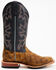 Image #2 - Horse Power Men's Honey Filet Of Fish Print Western Boots - Square Toe, Tan, hi-res