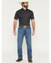 Image #1 - Wrangler Retro Men's 77MWZ Gunter Medium Wash Slim Bootcut Stretch Denim Jeans, Medium Wash, hi-res