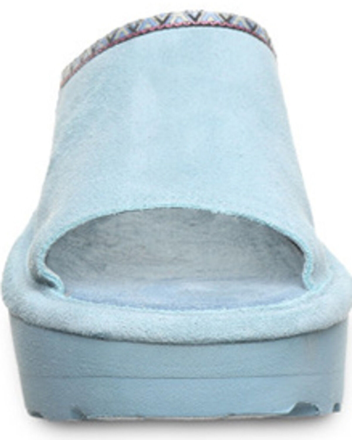 Image #4 - Bearpaw Women's Navigate Platform Sandals, Blue, hi-res