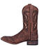 Dan Post Men's Albert Western Boots - Square Toe, Brown, hi-res