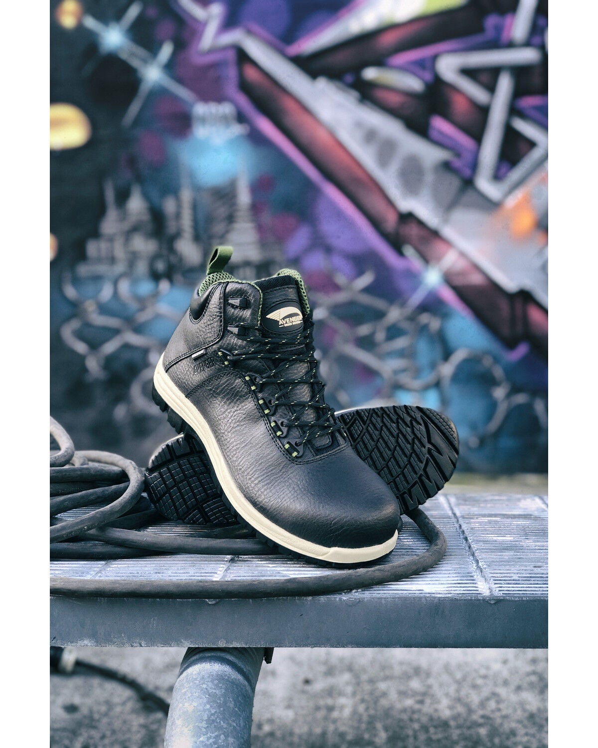 Image #8 - Avenger Men's Breaker Work Boots - Composite Toe, , hi-res