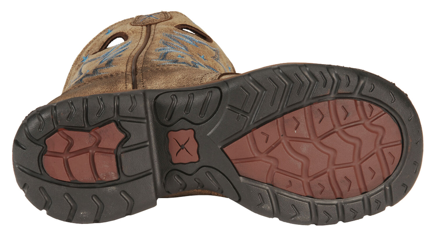 Image #6 - Twisted X Women's Distressed All Around Barn Boot - Round Toe, Bomber, hi-res
