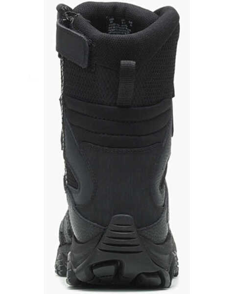 Image #4 - Merrell Men's Moab 3 8" Tactical Zip Waterproof Boots - Round Toe , Black, hi-res