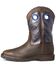 Image #2 - Ariat Men's Brown Groundwork Western Work Boots - Soft Toe, , hi-res