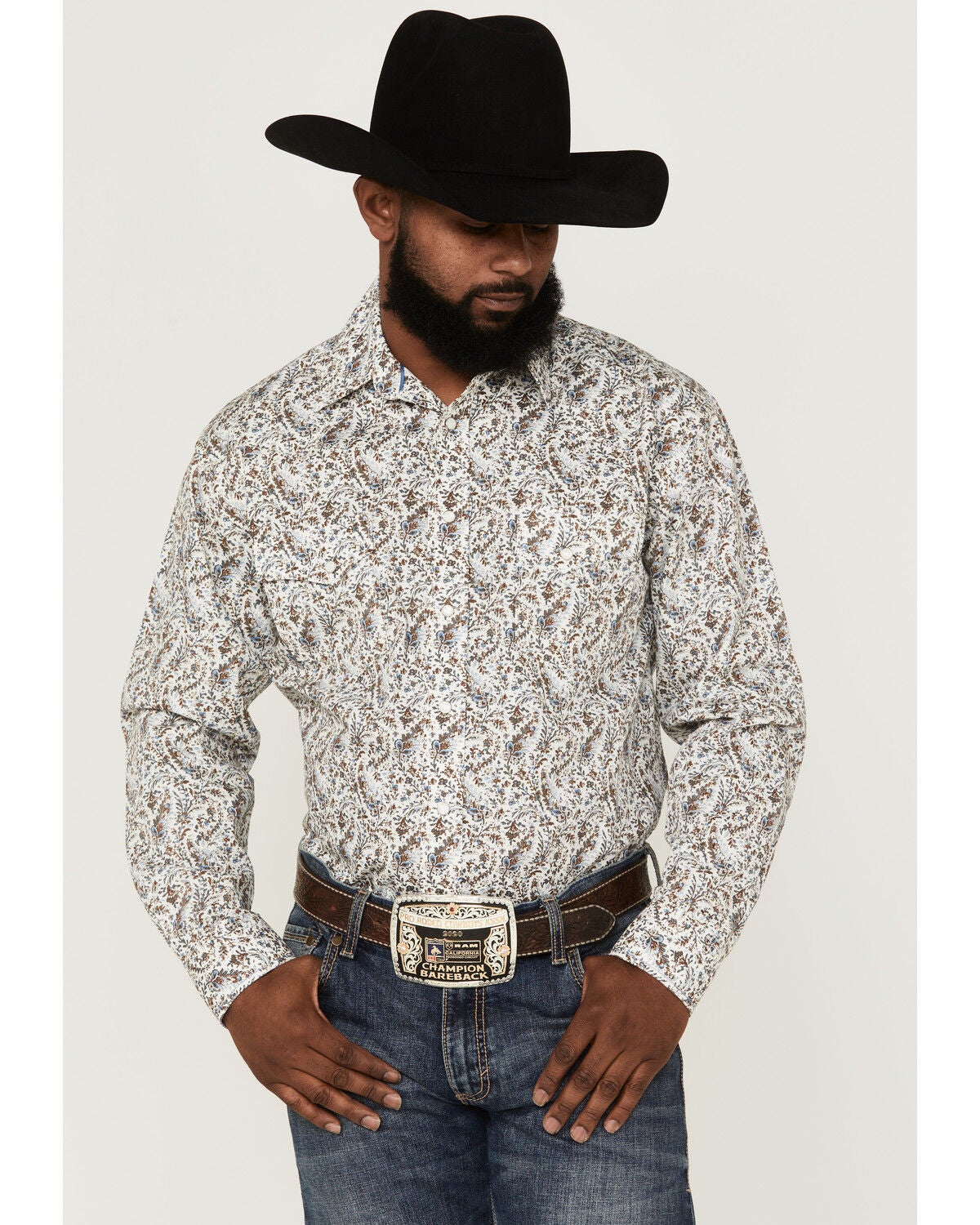 Men's Print Long Sleeve Shirts 