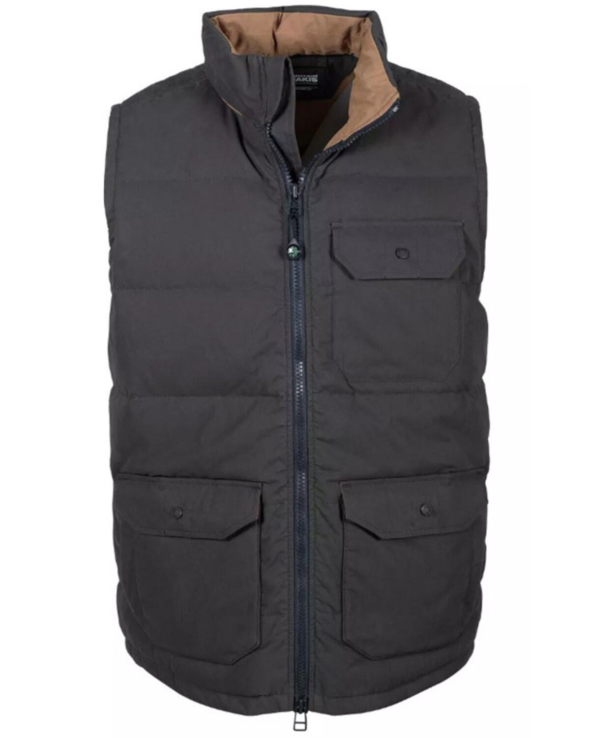 Image #1 - Mountain Khakis Men's Pine Peak Down Vest, Grey, hi-res