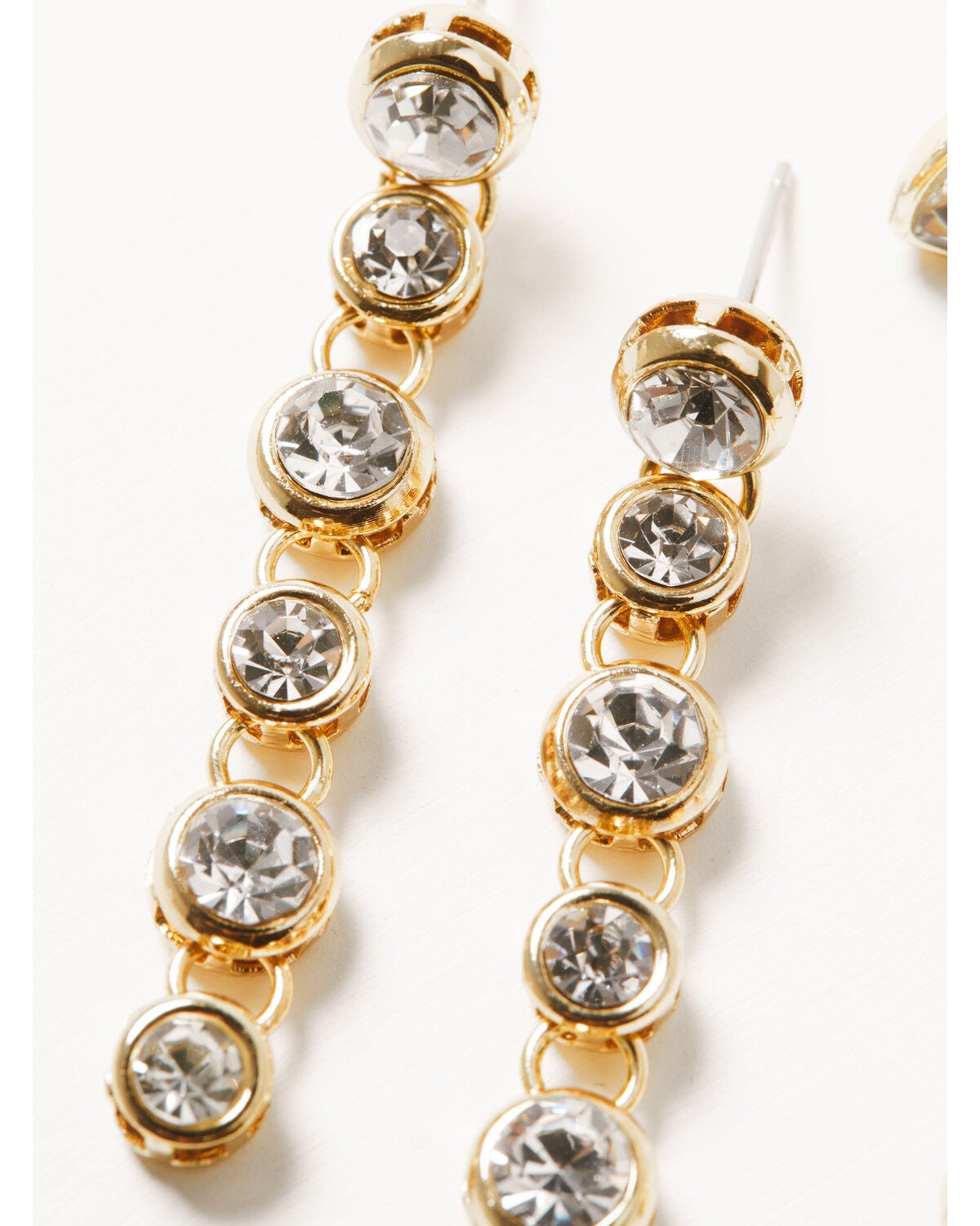 Image #3 - Shyanne Women's Western Muse Rhinestone Earring Set - 5 Piece, Gold, hi-res