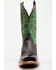 Image #4 - Hyer Men's Spearville Exotic Caiman Western Boots - Square Toe, Black, hi-res