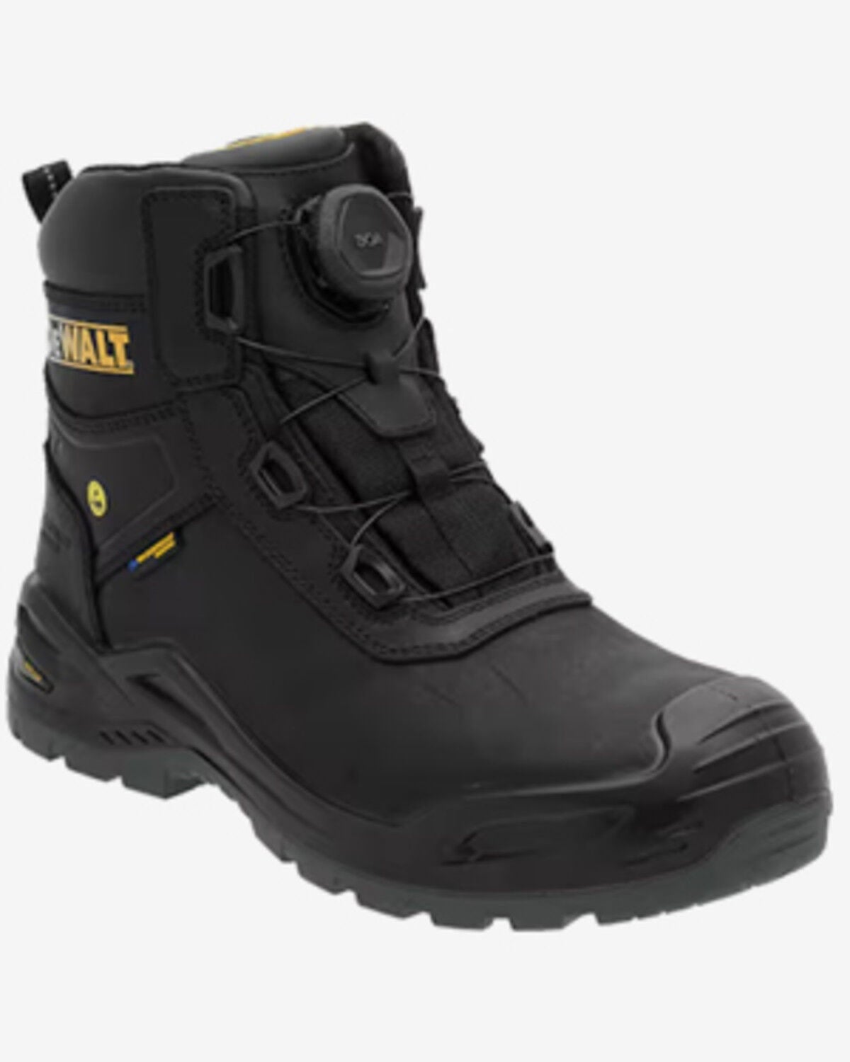 Image #1 - DeWalt Men's Apex BOA&reg; Waterproof Work Boots - Composite Toe, Black, hi-res